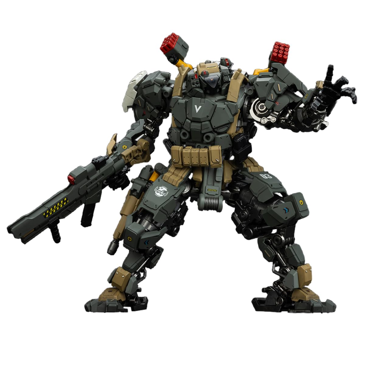 Amazon.com: JOYTOY 1/18 Action Figure Mecha Tyrant-03 Tactical